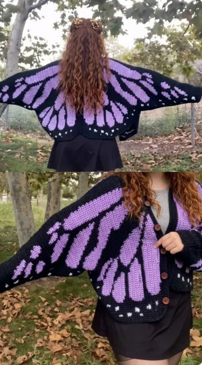 Monarch Butterfly Cardigan