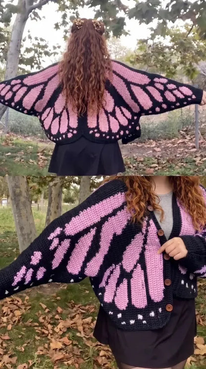 Monarch Butterfly Cardigan